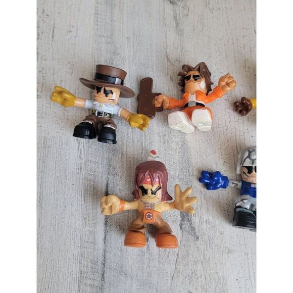 Tech Deck dude guy variety set toy cowboy native American guitar - Picture 2 of 8